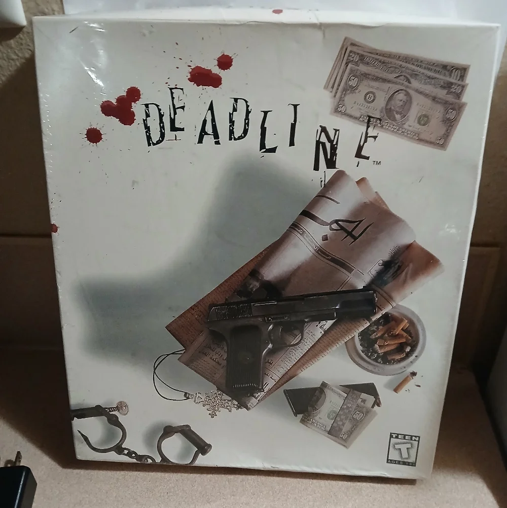 Deadline PC Game - White Cover